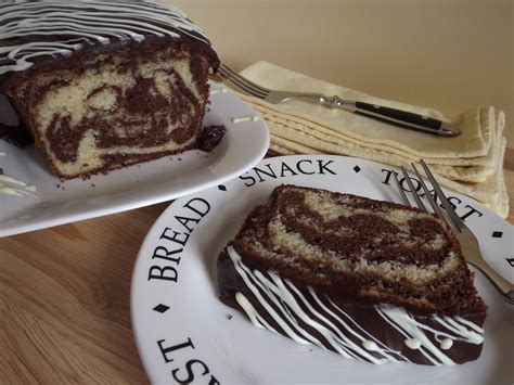 Chocolate and vanilla marble loaf mary berry